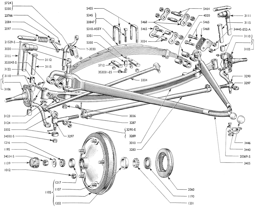 6: front axle car & 5cwt van | Ford Aquaplane 1997 honda accord wiring diagrams automotive 