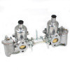 Twin SU carburettor assembly for 10hp and 100E