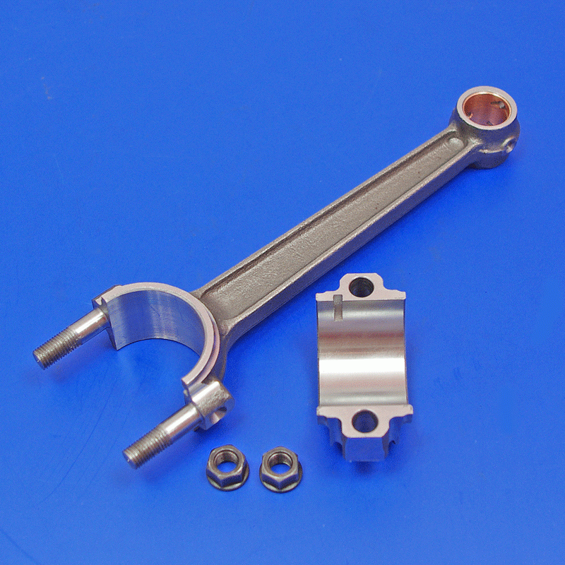 Connecting rod - shell bearing conversion